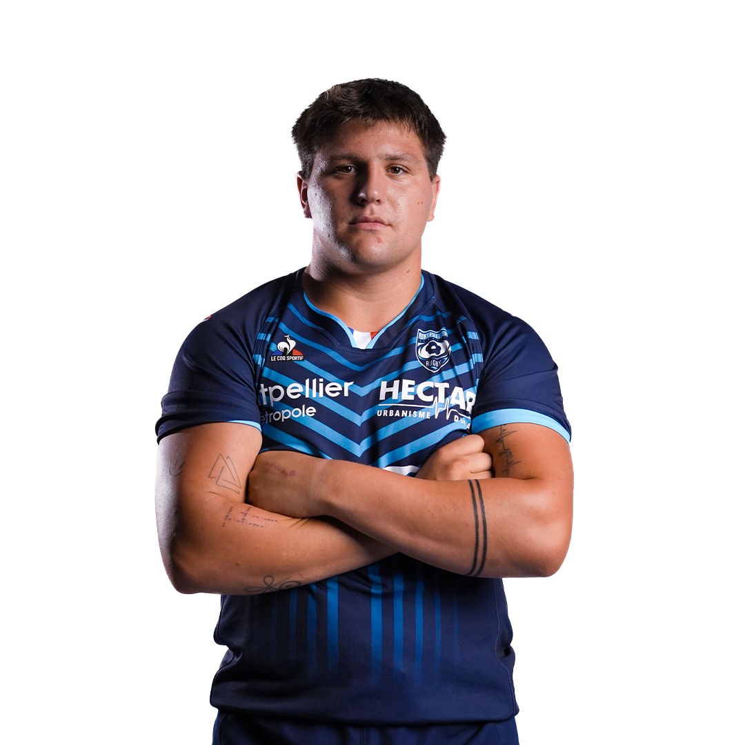 Luca Tabarot Montpellier Hérault Rugby MHR