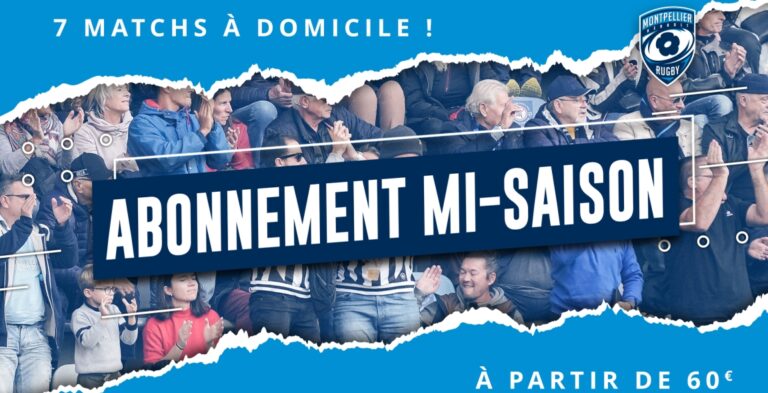 ABONNEMENT DE MI-SAISON