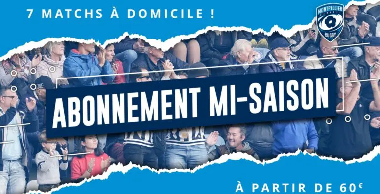 ABONNEMENT DE MI-SAISON