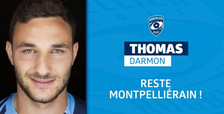 OFFICIEL : THOMAS DARMON PROLONGE SON CONTRAT