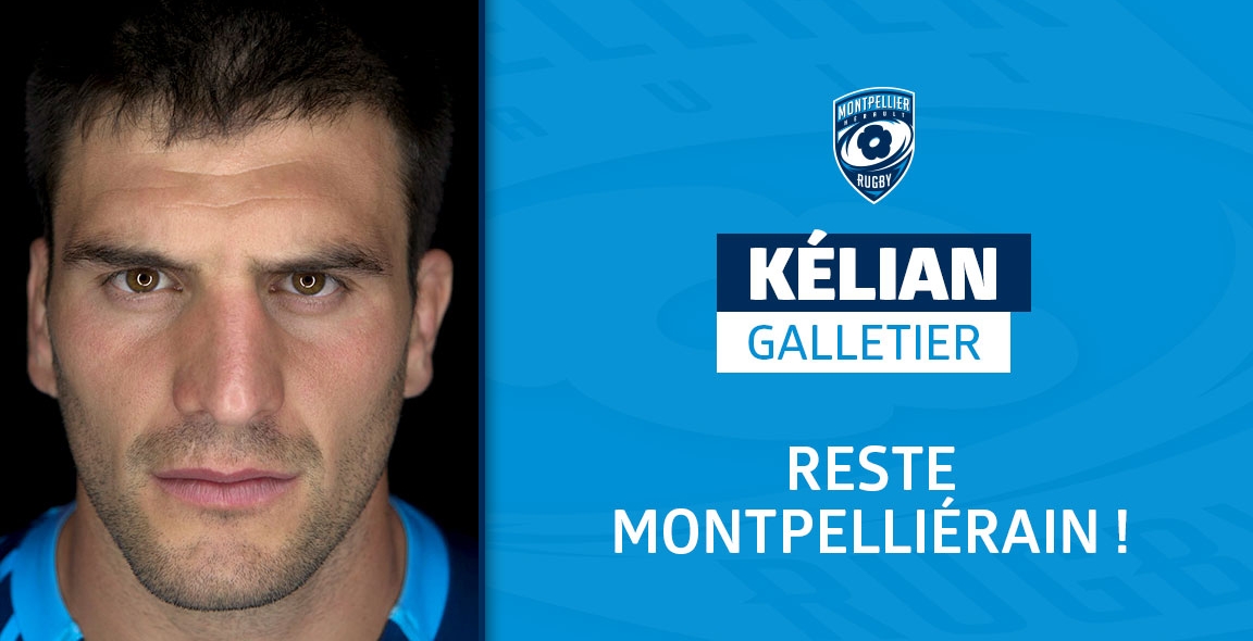 KÉLIAN GALLETIER RESTE MONTPELLIÉRAIN