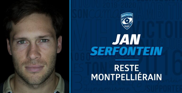 OFFICIEL : JAN SERFONTEIN PROLONGE SON CONTRAT