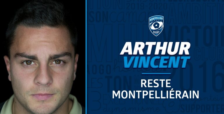 OFFICIEL : ARTHUR VINCENT PROLONGE SON CONTRAT