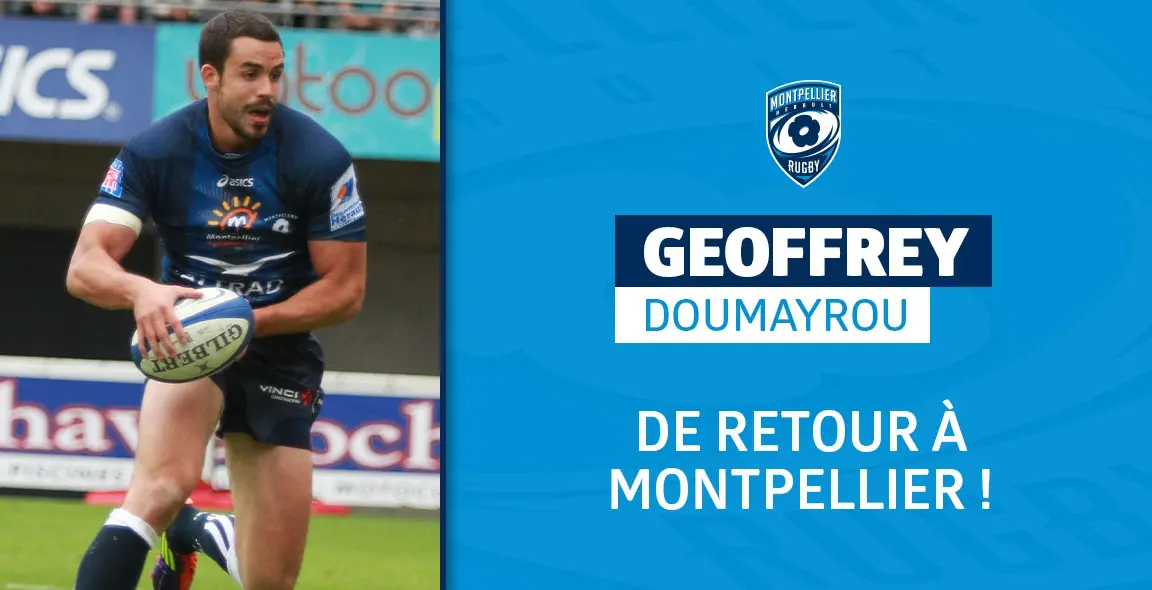 GEOFFREY DOUMAYROU DE RETOUR !