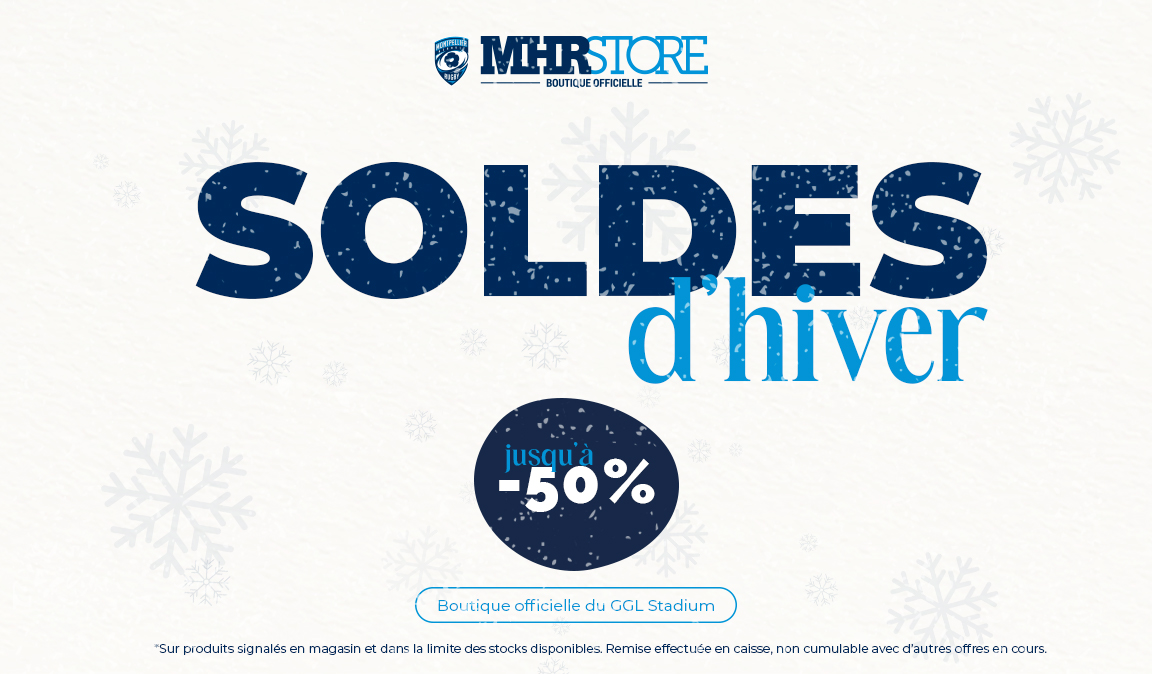 Soldes d’hiver à la boutique officielle