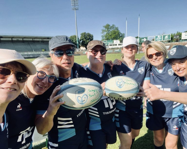 La section rugby santé du MHR à la 4e édition de l’Ovalie à Montauban