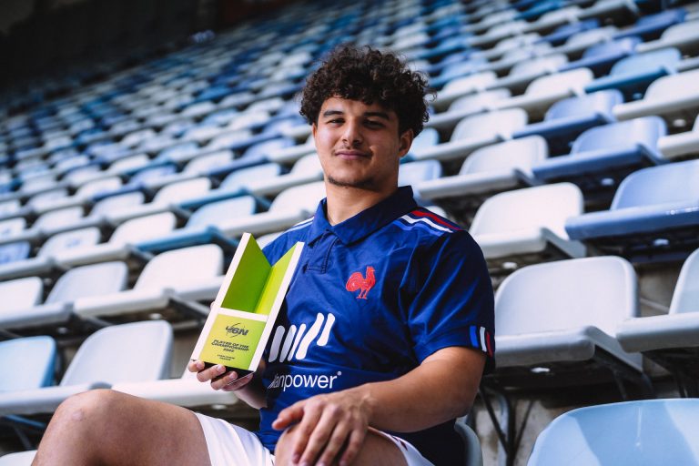 Lyam Akrab élu Joueur du tournoi des 6 Nations U20