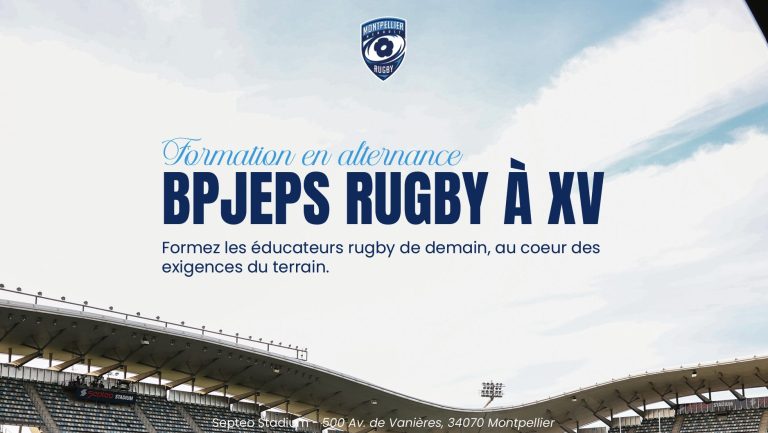 Le MHR lance sa formation BPJEPS Rugby à XV