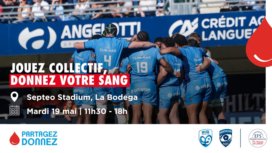 19 mai : Donnez votre sang au septeo stadium
