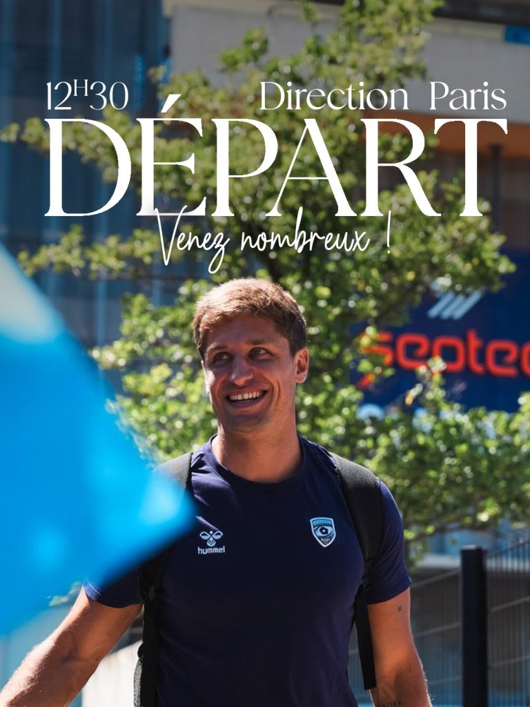 départ des joueurs : rendez-vous jeudi à 12H30
